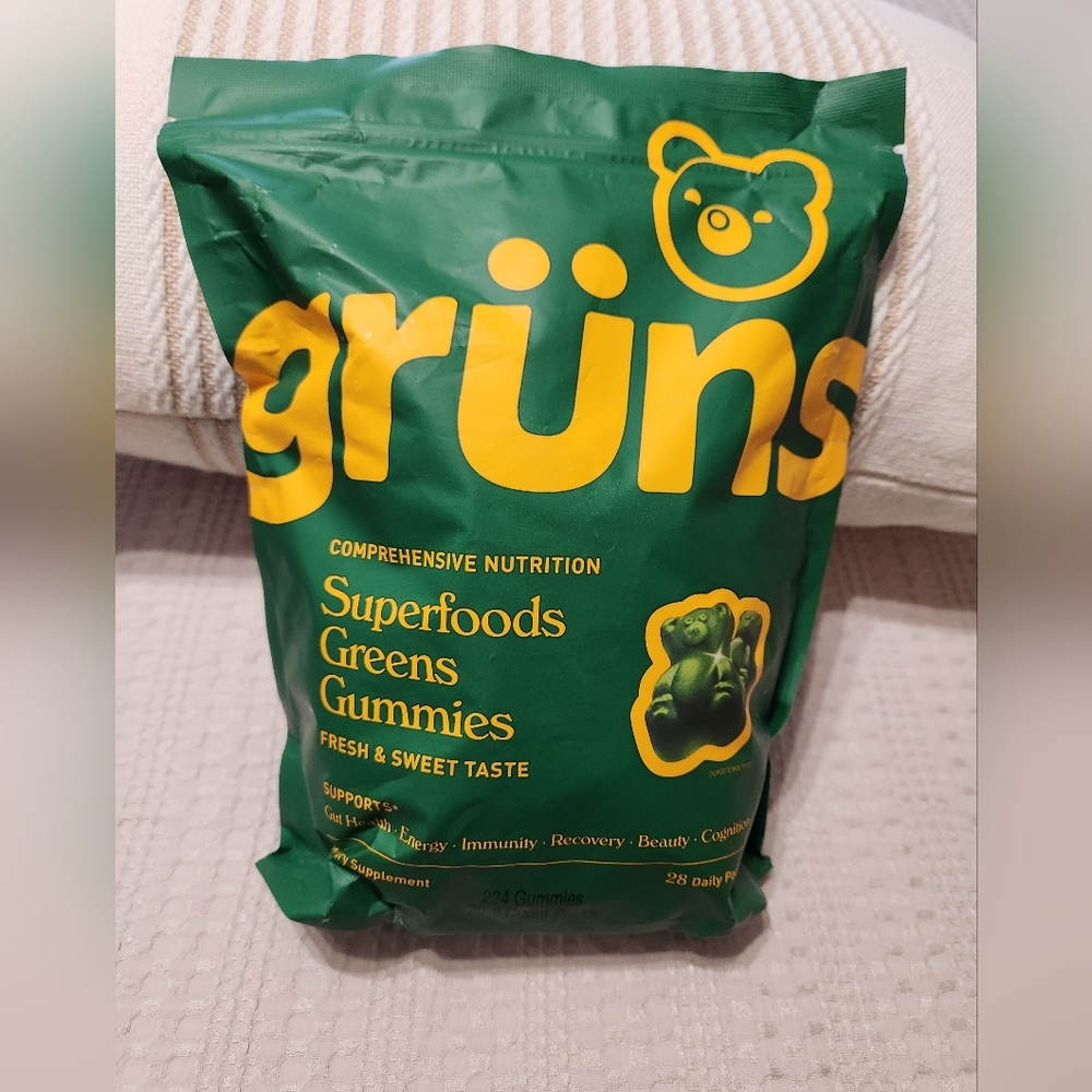 Grüns Superfoods Greens Gummies